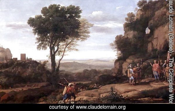 Landscape with David at the Cave of Abdullam, 1658
