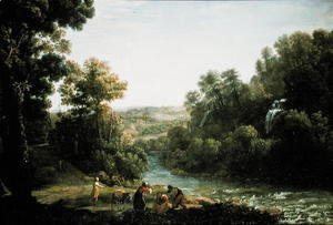 Wooded Landscape with a Brook, 1630