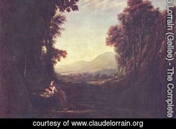 Claude Lorrain (Gellee) - Landscape with the Repentant Magdalene