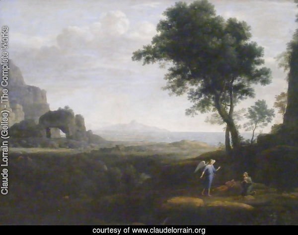 Hagar and Ishmael in the Desert