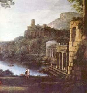 Landscape with the nymph Egeria and King Numa