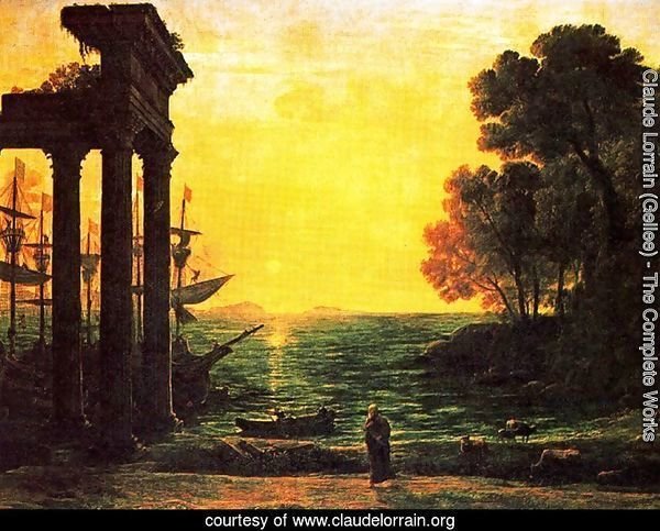 Marina with Ezekiel crying on the ruins of Tyre
