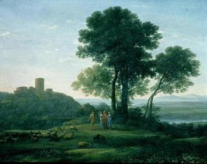 Claude Lorrain (Gellee) - Jacob with Laban and his daughters