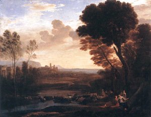 Claude Lorrain (Gellee) - Landscape with Paris and Oenone 1648