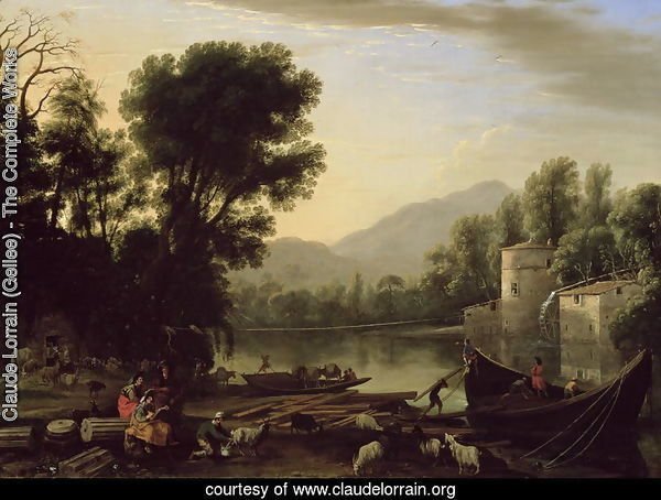 Mill on a River, c.1631