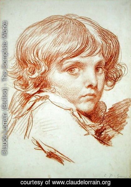 Claude Lorrain (Gellee) - Portrait of a Young Boy