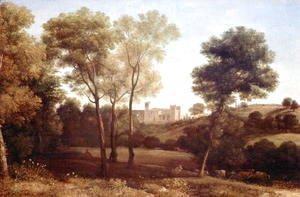 Claude Lorrain (Gellee) - Landscape with Castle
