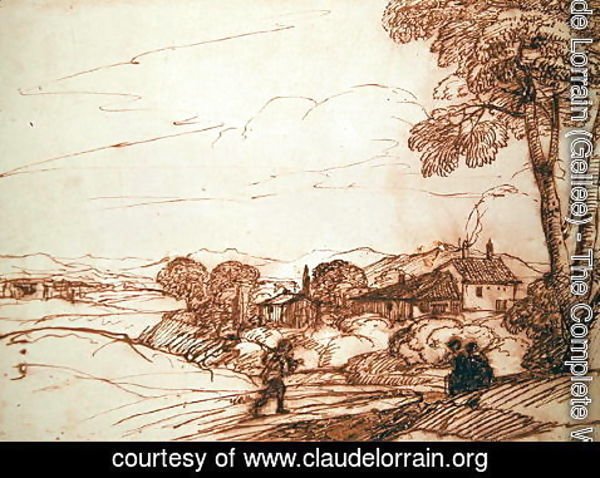 Claude Lorrain (Gellee) - Landscape
