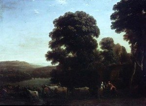Claude Lorrain (Gellee) - A Pastoral Landscape