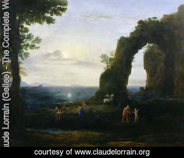 Claude Lorrain (Gellee) - The Origin of Coral or Perseus with Head of the Medusa