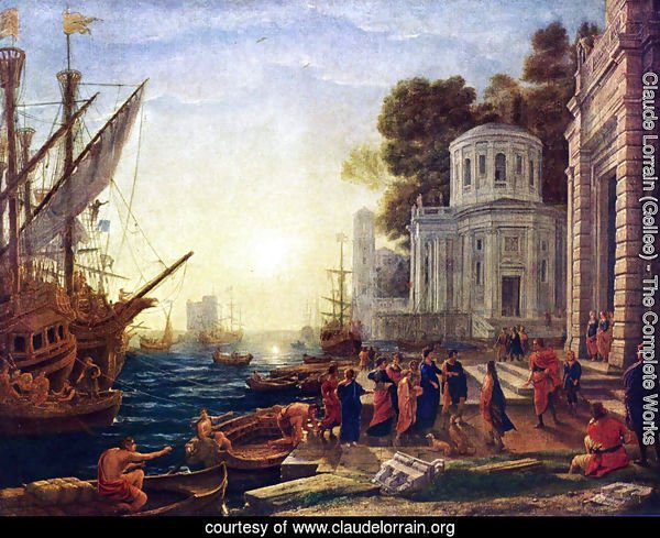 The Disembarkation of Cleopatra at Tarsus