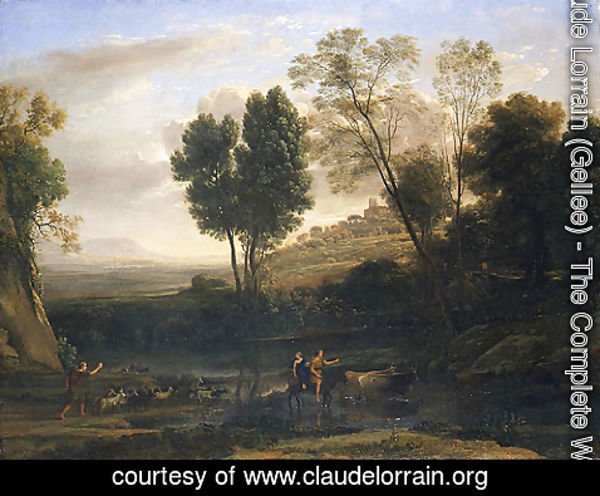 Claude Lorrain (Gellee) - Sunrise possibly 1646