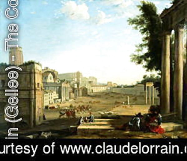 Claude Lorrain (Gellee) - The Campo Vaccino Rome