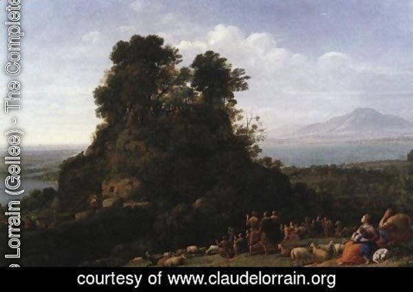 Claude Lorrain (Gellee) - The Sermon on the Mount 1656