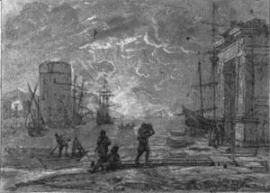 Claude Lorrain (Gellee) - Harbour Scene