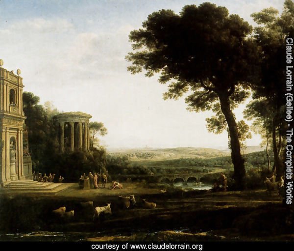 Landscape With A Sacrifice To Apollo
