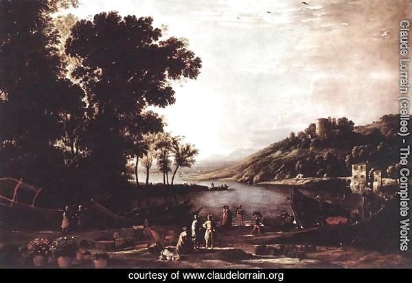 Landscape with Merchants c. 1630