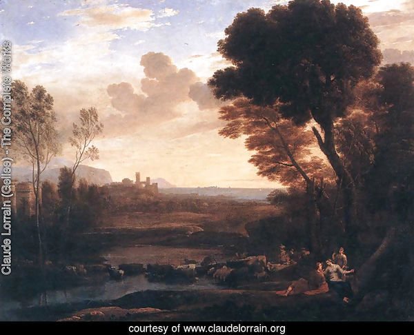 Landscape with Paris and Oenone 1648