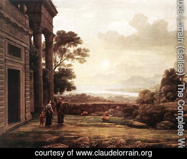 Claude Lorrain (Gellee) - The Expulsion of Hagar 1668