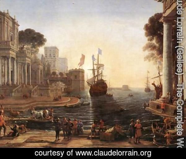 Claude Lorrain (Gellee) - Ulysses Returns Chryseis to her Father 1648