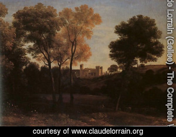 Claude Lorrain (Gellee) - View of La Crescenza  1648-50